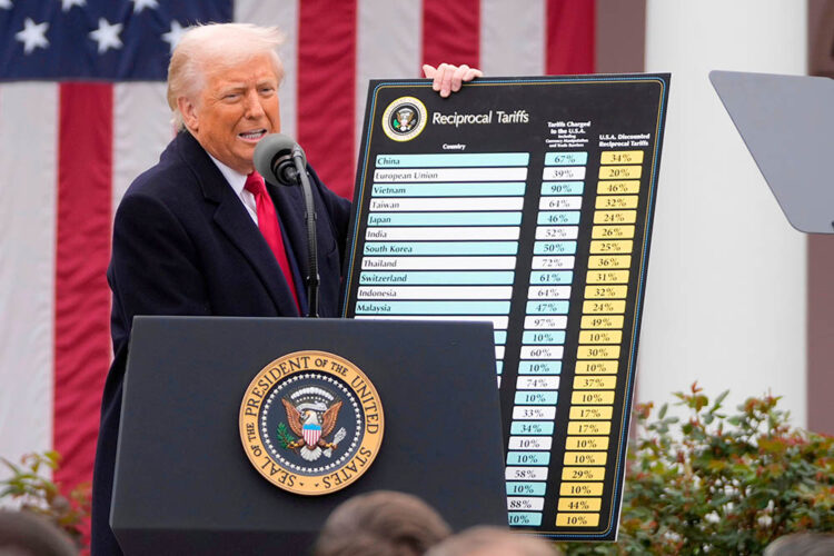 Trump imposes double-digit tariffs on dozens of countries